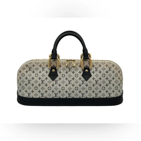 Louis Vuitton Monogram Mini Lin Alma Long Handbag - Picture 1 of 14